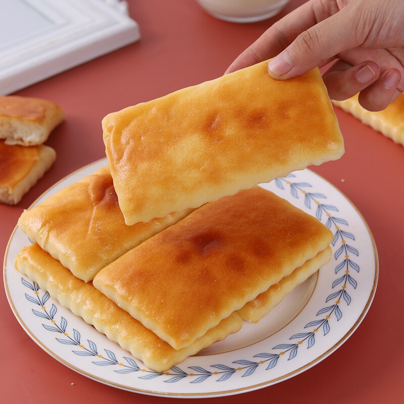 东北方饼老式大块饼干传统糕点怀旧特产发面传统中式糕点