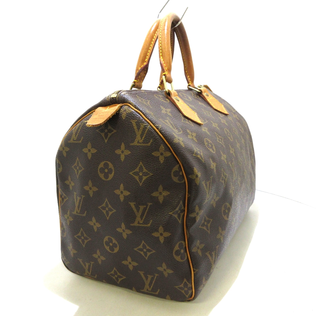 中古lv路易威登speedy30手提包老花35546125zg通用款女包