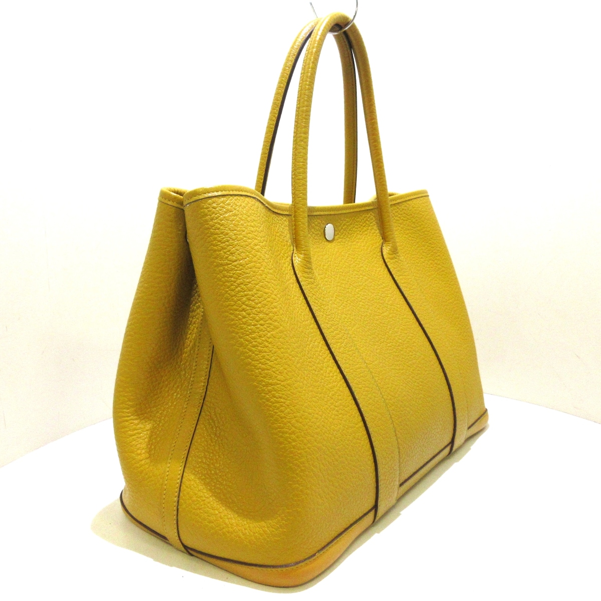 中古hermes爱马仕gardenpartypm托特36342358通用款女包