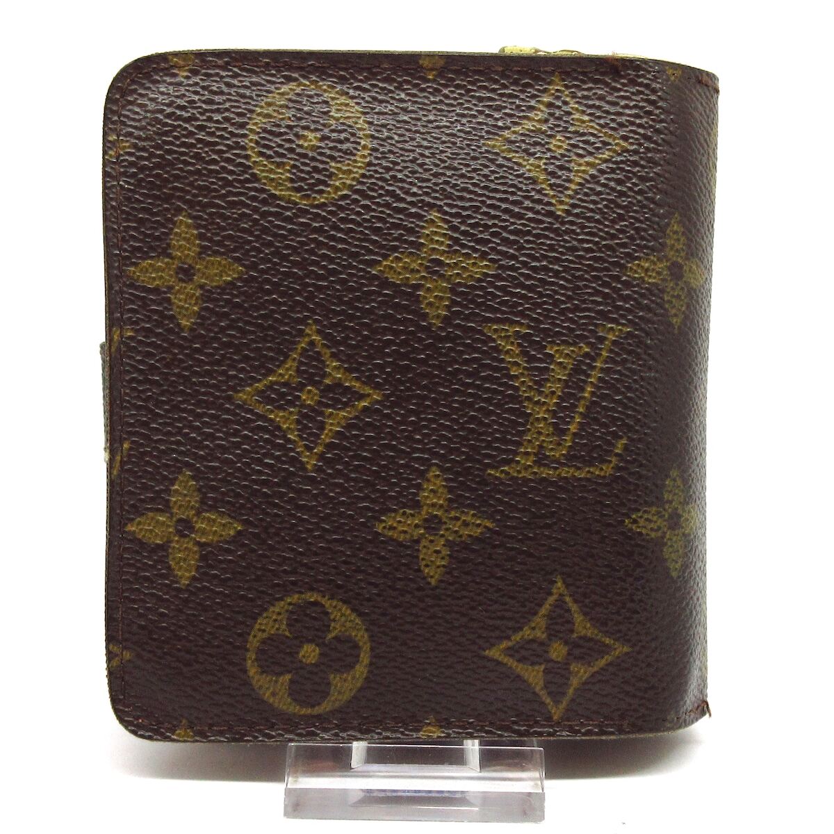 中古lv路易威登compactzip折叠钱包老花m6166736611923钱包