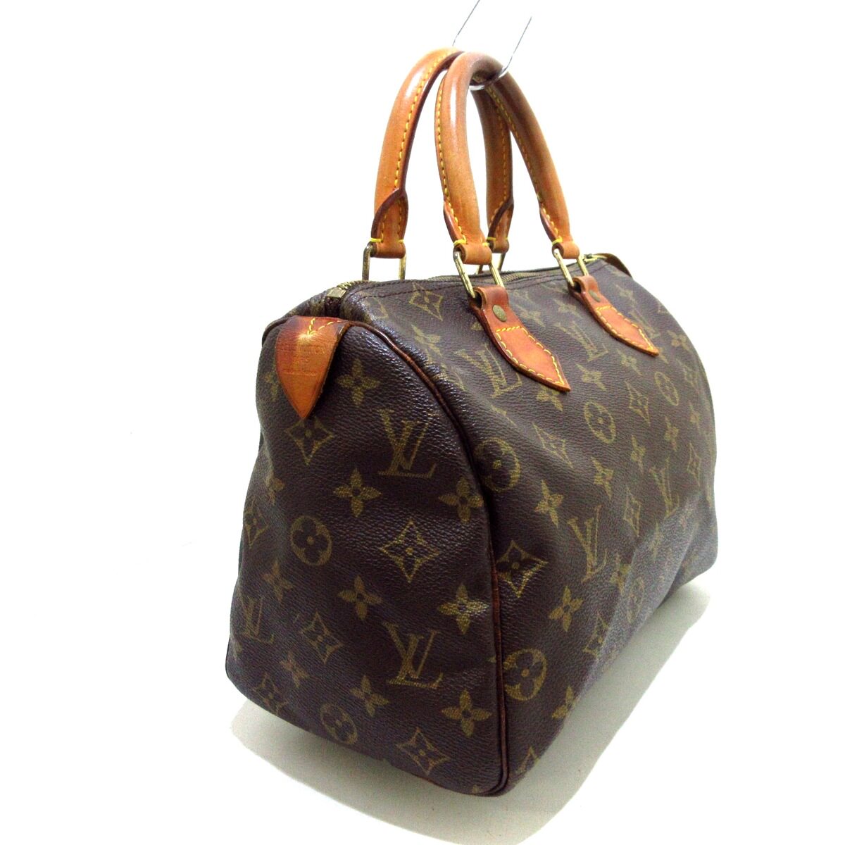 中古lv路易威登speedy25手提包老花m4152835682224zg通用款女包