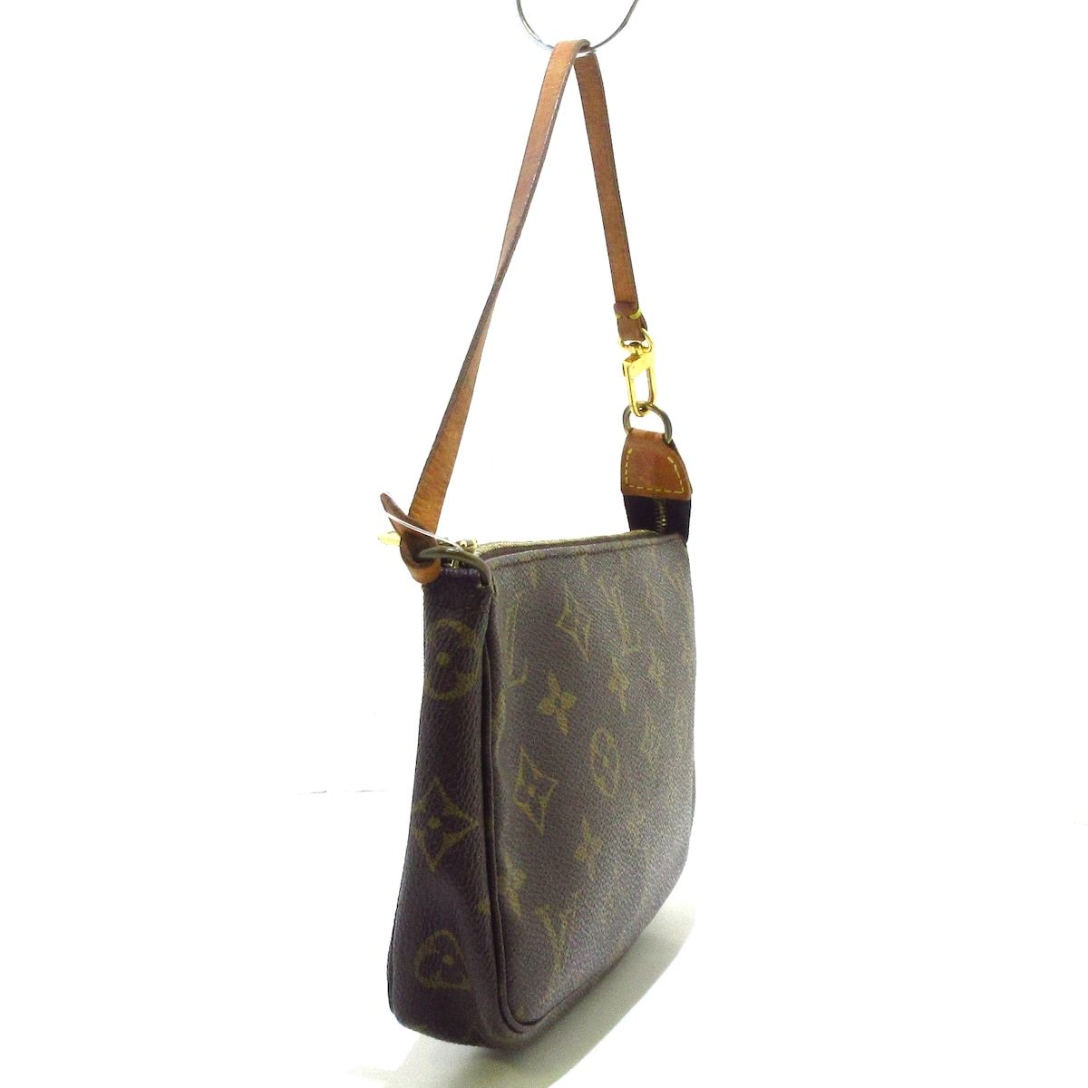 中古lv路易威登新麻将麻将手提包老花m5198036563791通用款女包