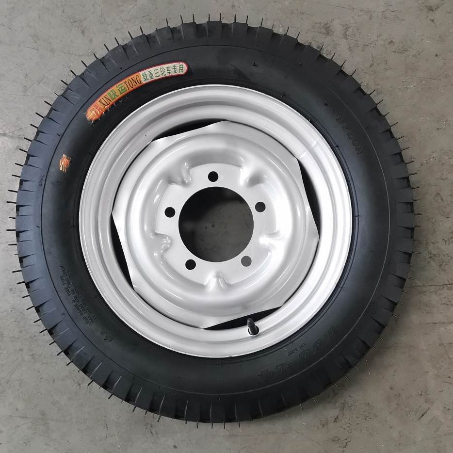 电动外胎三轮车40050014充气总成内胎电动车加厚钢圈电动车外胎