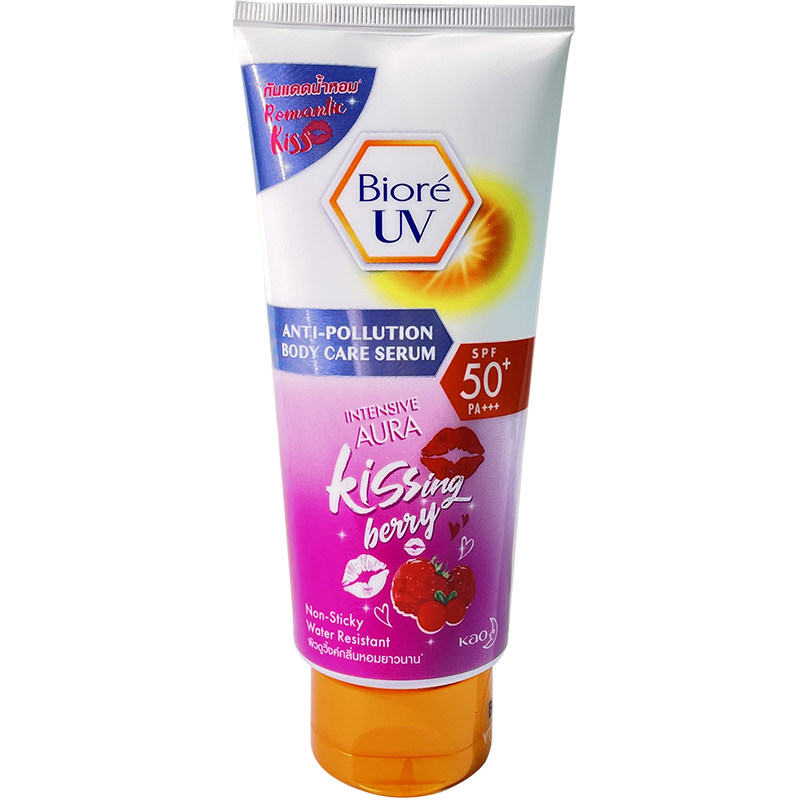 保税发货碧柔防晒霜泰国biore身体面部防水防汗防晒霜