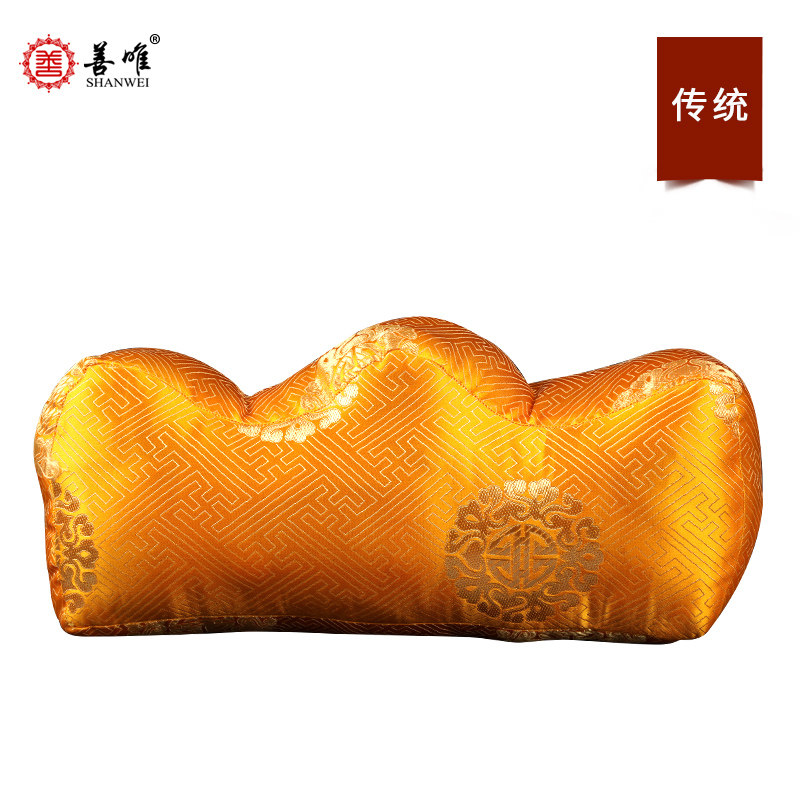 善唯高档寿枕枕头老人寿衣配件男女全套殡葬用品灵堂五福捧寿 - 痕风