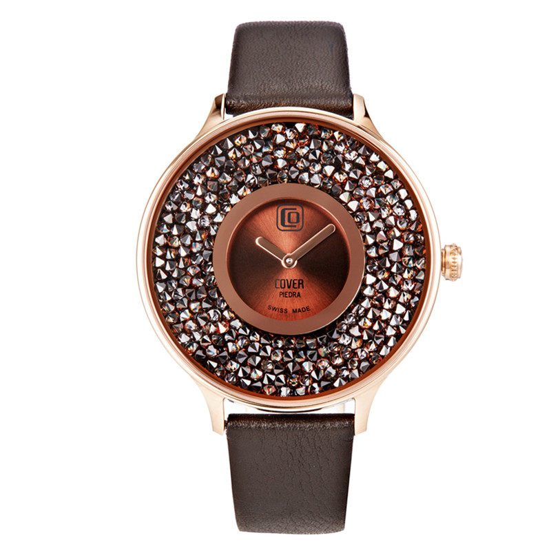 手表女表石英表盘气质简约正品进口瑞士cover瑞士腕表