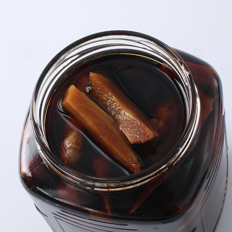 轩翔农场酱油泡制生姜900g盐水生姜片嫩姜芽腌制铜陵生姜白姜泡姜