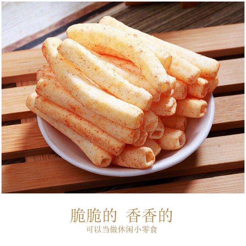 台湾进口卡迪那通心脆薯条番茄味膨化网红零食8090怀旧零食42g5