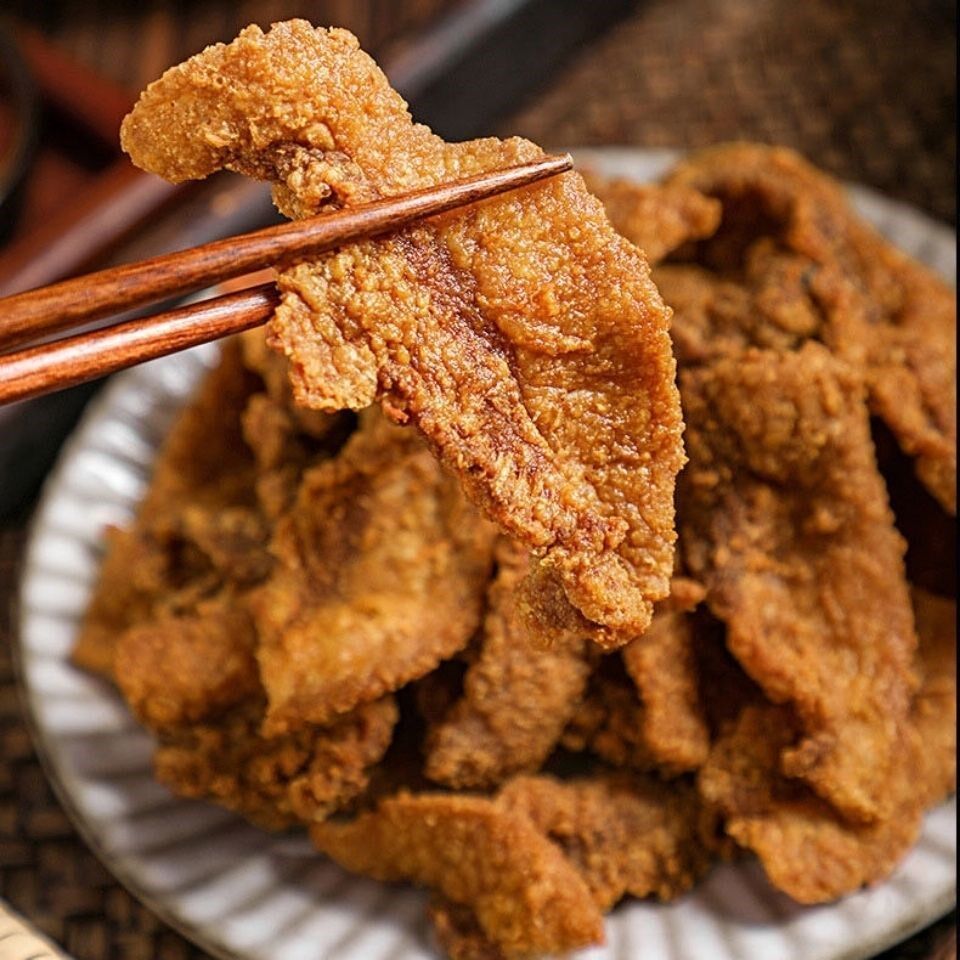 油渣酥脆猪油干脆香酥肉脂脆皮五花青岛渣子猪肉类