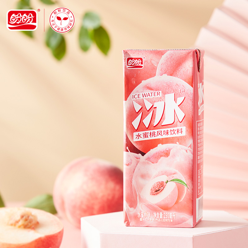 盼盼水蜜桃味饮料250ml*6盒