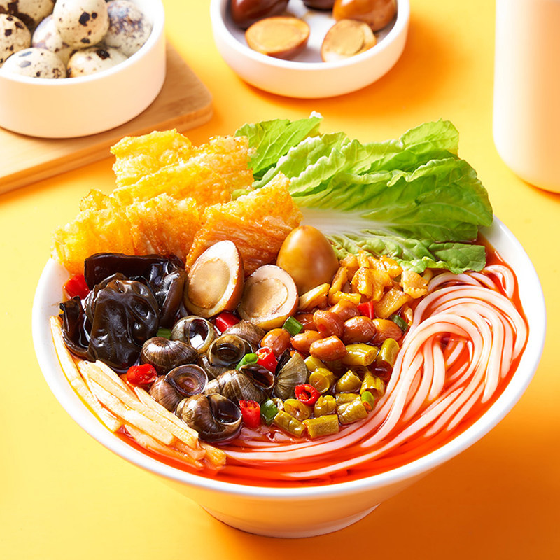 【嘻螺会】加量鹌鹑蛋螺蛳粉330g*5袋