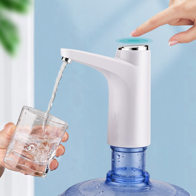 电动桶装水抽水器触小型家用饮水机饮水水桶抽水机按压式饮水器