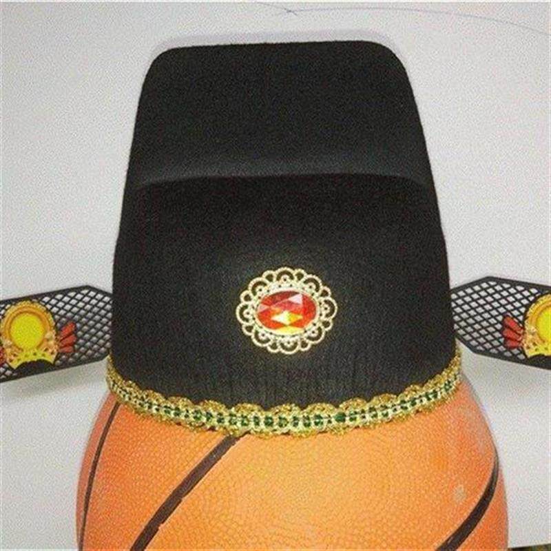 明制笠帽服冠服汉丝首头巾藤编竹编大帽配件帽子