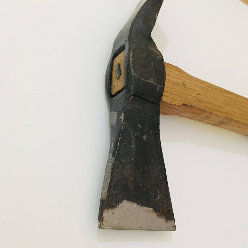 双扁小洋十字镐柴镐锻镐头笋斧户外迷你镐斧镐