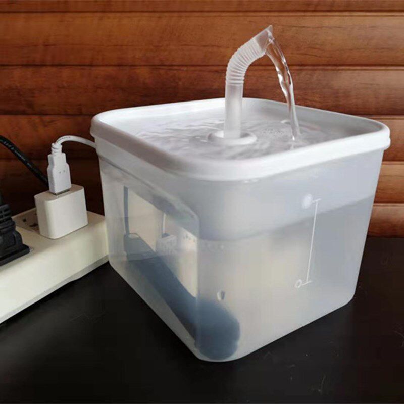 新物电动自动饮水机猫咪狗狗循环过滤喝热水器饮水器x可加热防干