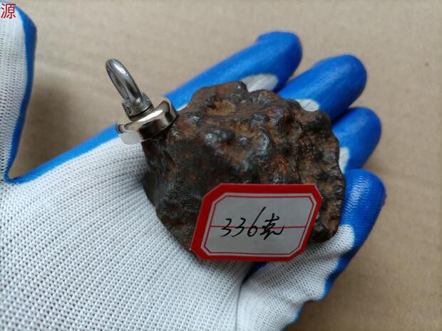 陨石原石镍铁玄铁天刀剑切片灵石摆件修行宇宙摆件