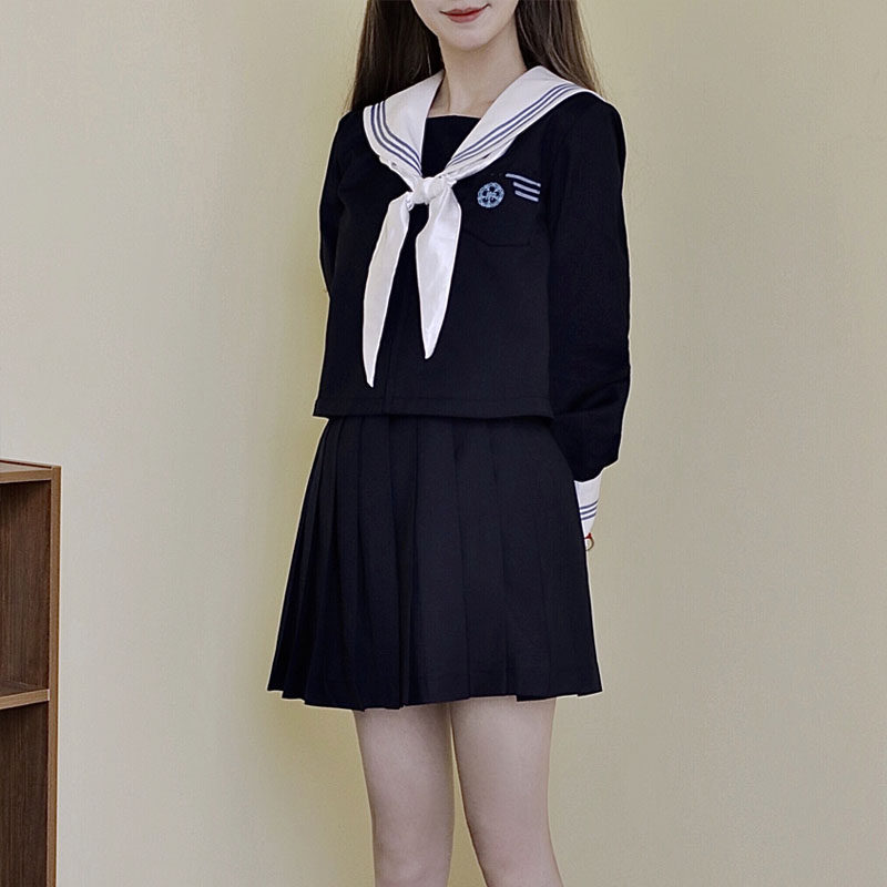 麓牌套装秋冬日系正统东西关东水手校供制服学生校服