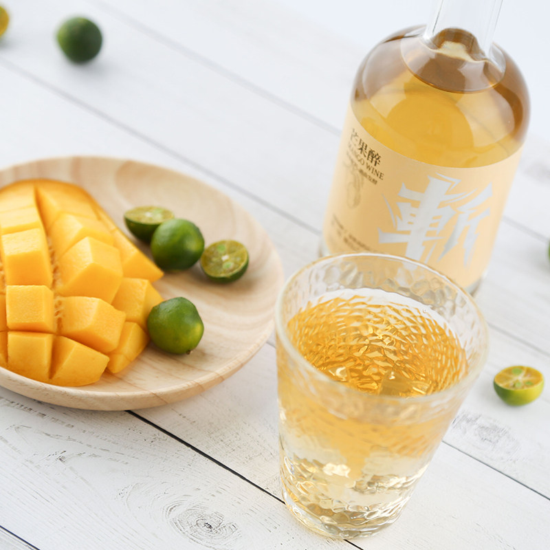 超级斩芒果330ml2瓶女士精酿低度甜酒微醺果酒晚安伴手礼酒吧