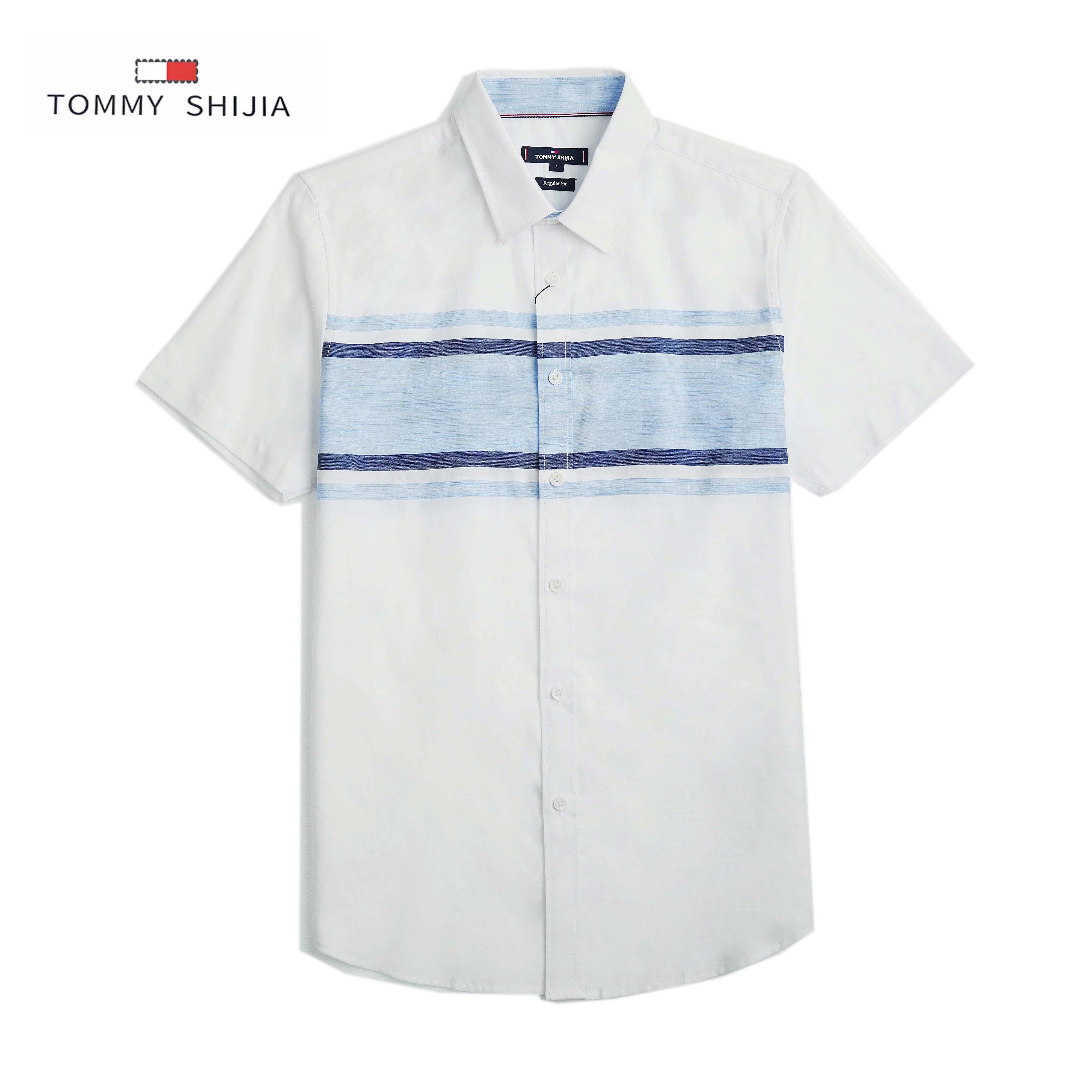 tommyshijia男式短袖衬衫ts121103529衬衫
