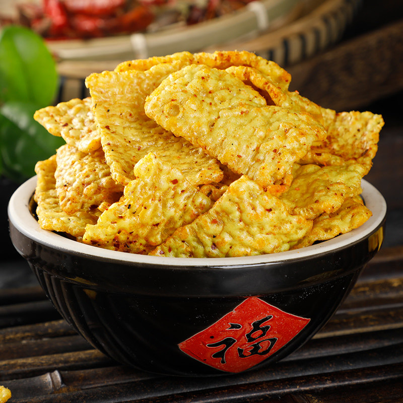 苦荞片荞麦锅巴大袋云南特产小吃无糖精食品非糖尿人专用零食薯片