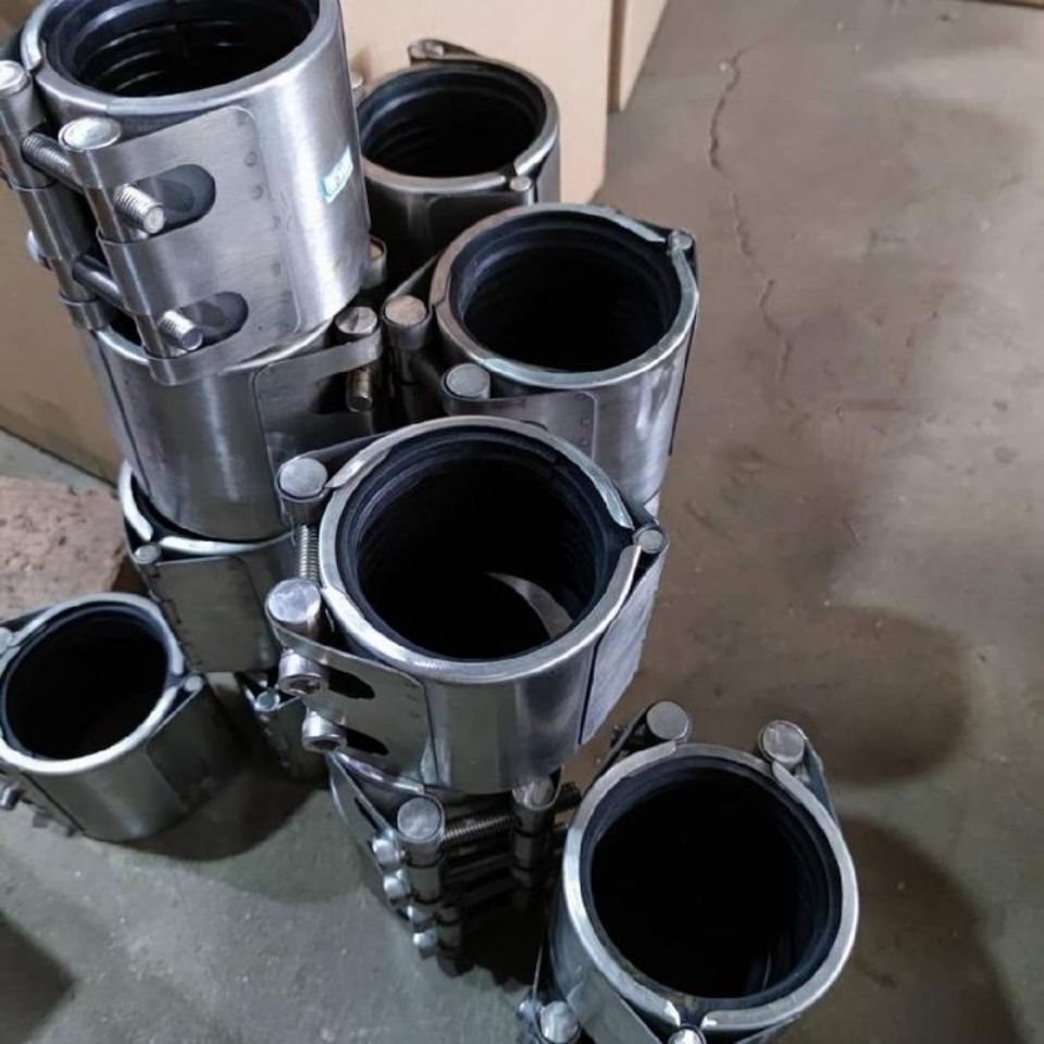 单卡不锈钢管道修补连接器喉箍抱箍堵漏管夹卡箍接头