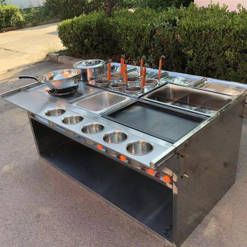 餐车多功移动美食车美小吃涮串烧烤结构车箱餐车