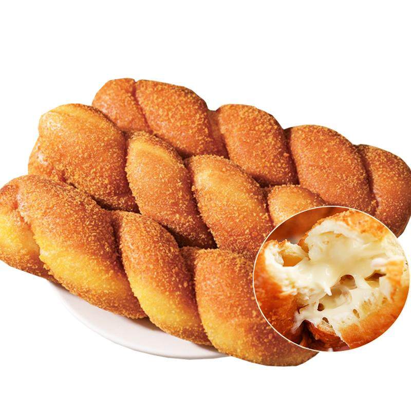 东北爆浆酸奶大软麻花面包整箱豆沙夹心流心笔记本零部件