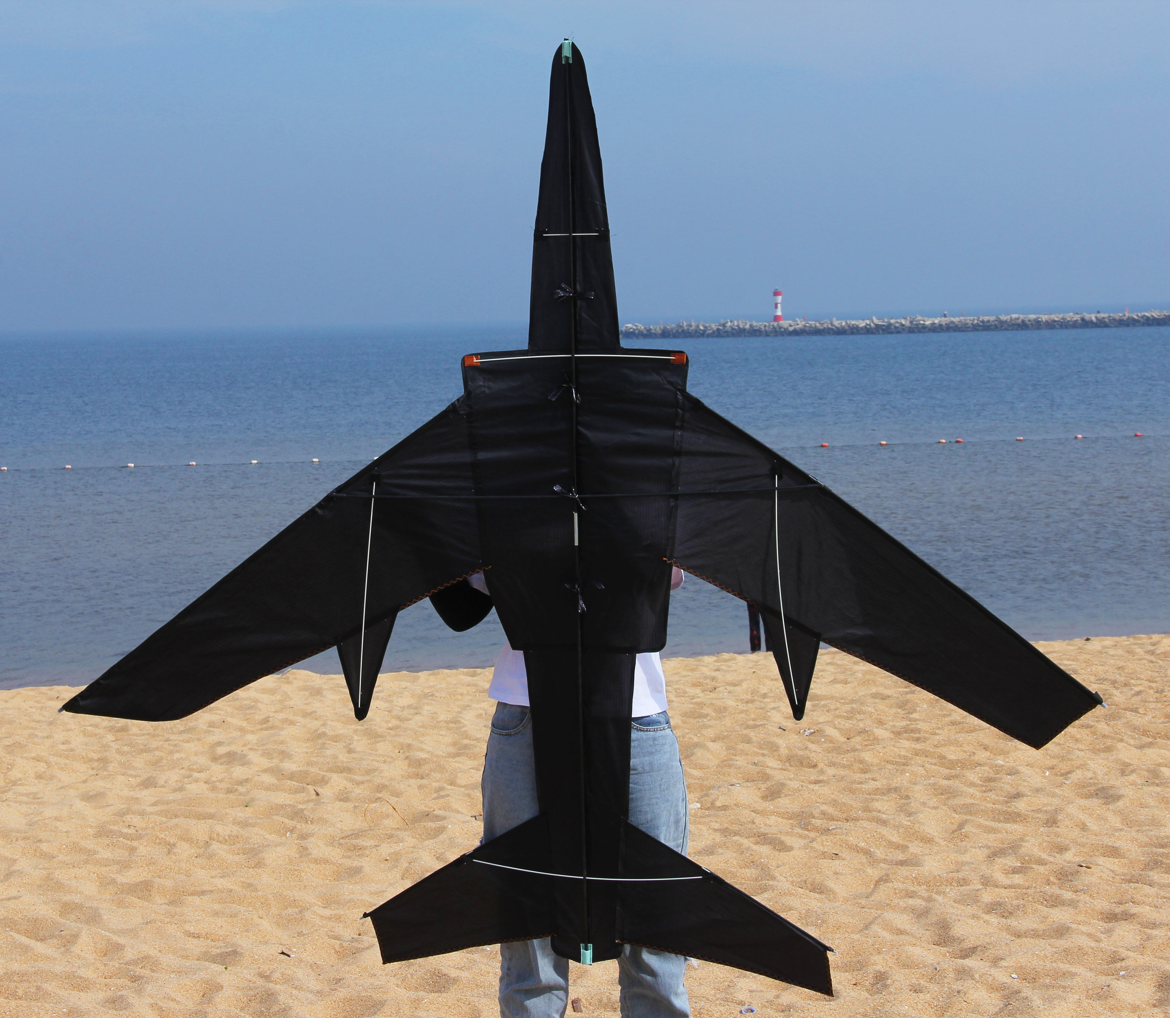 2米大风筝新款战机风筝