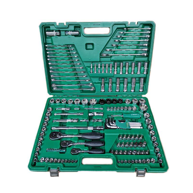 工具tstop特斯158件综合合组汽修英制套筒装修usb多功能数码宝