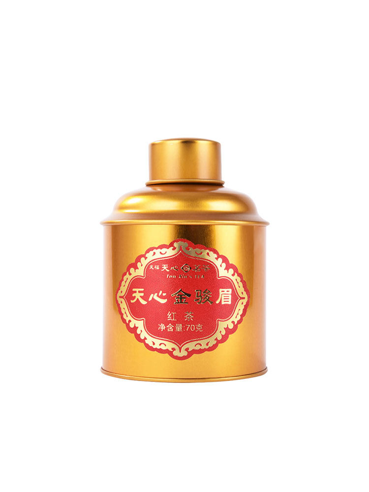 天福天心茗茶一级金骏眉红茶新茶茶叶中小小叶金骏眉