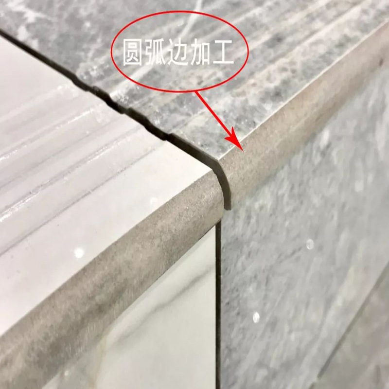 全瓷通体大理石一体式楼梯480x1200踏步梯级阶梯瓷砖其它类瓷砖