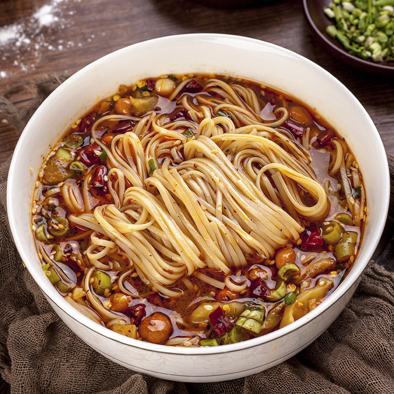 贵州家乡500g礼盒酱面细汤面宽待煮特产水面面条