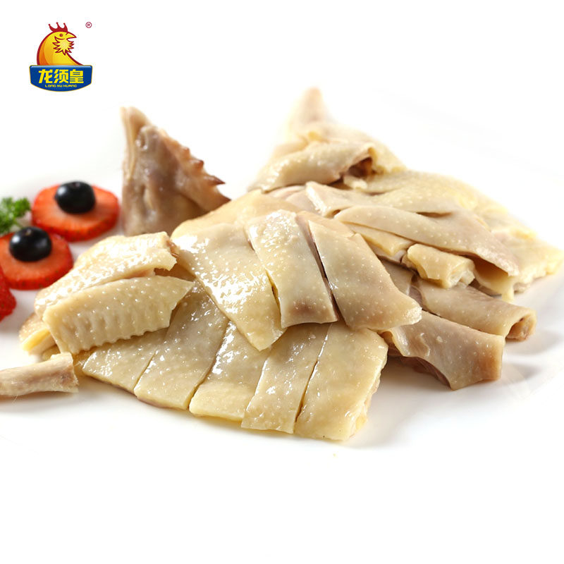 广东龙门原产地胡须冰皮白切鸡700克即食顺丰冷链半成品肉类