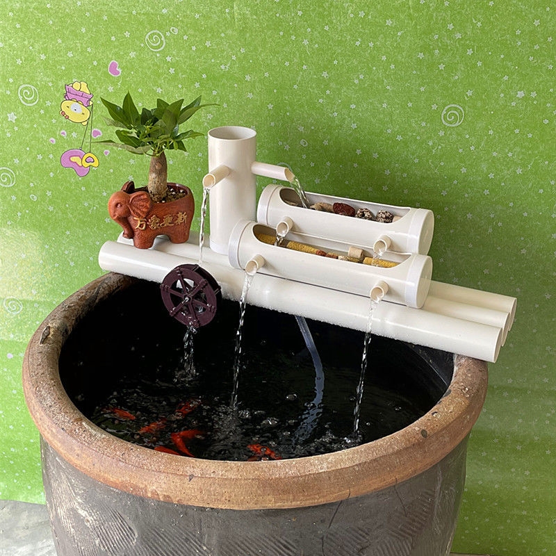 鱼缸过滤器三合一净水水循环防水移动制氧家用养鱼鱼缸