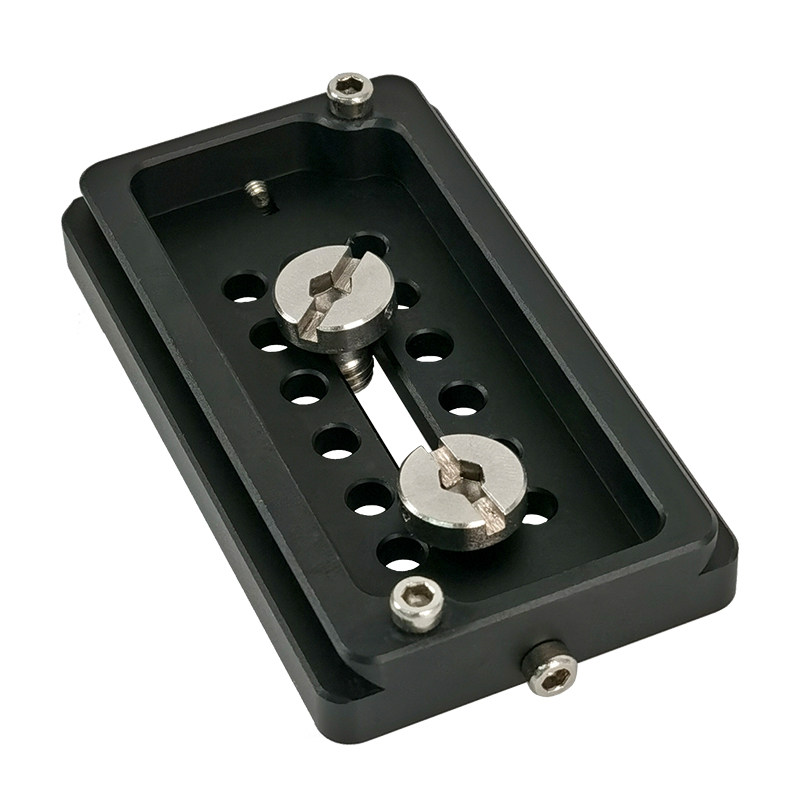 黑琵heipi单反相机防滑防转快装hp70三脚架云台配件快装板