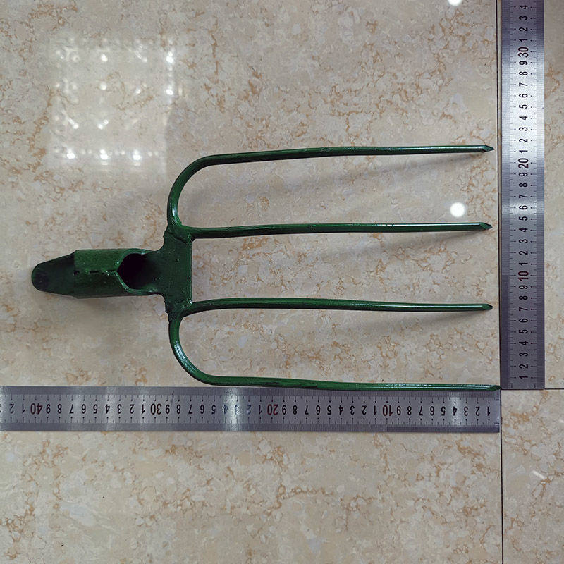 钢叉农用草叉翻地叉子三齿搂草工具股叉松土叉