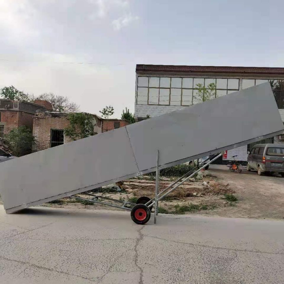 手摇电动小型移动式升降装卸平台赶猪通道装猪数码相框