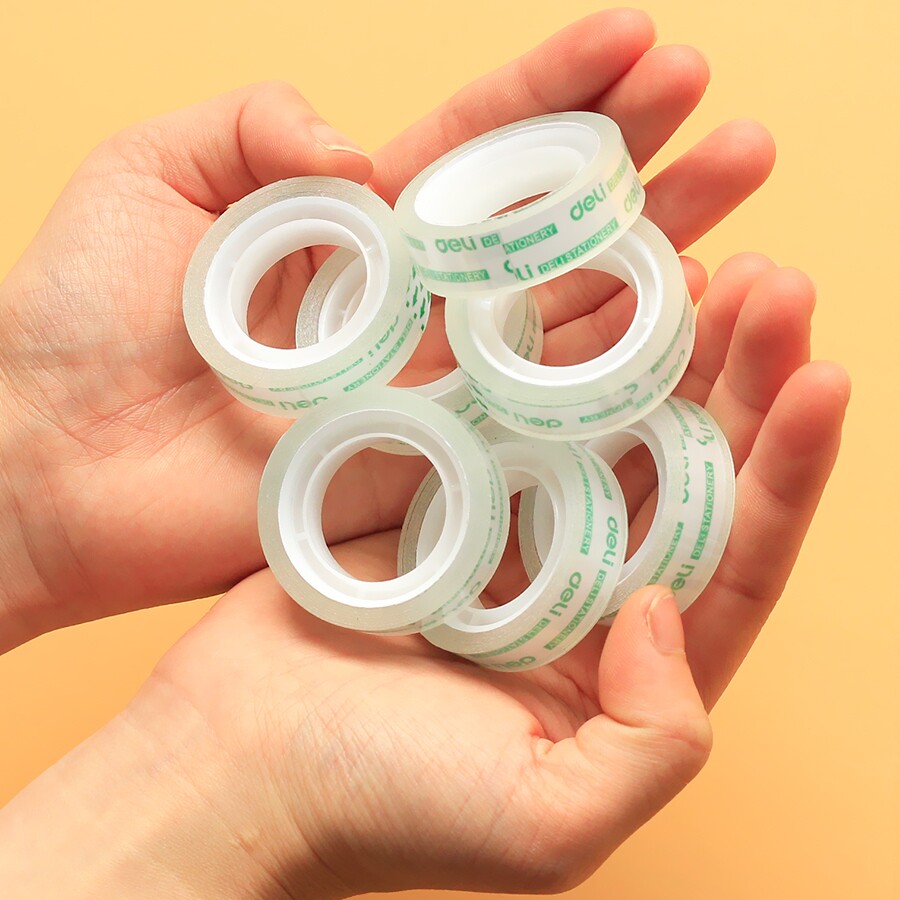 6卷胶条文具复印黏贴复制胶布错字修正易撕胶带