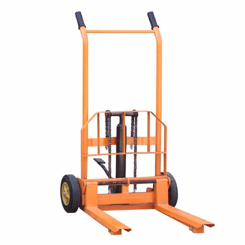 升高艾科堡手动小型叉车车直轮货载重200kg90cm宝珠