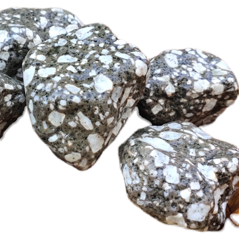 天然麦饭石原石颗粒净水滤水器家用烧水水族过滤滤水器