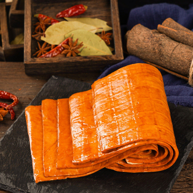 重庆四川专用烧烤牛皮豆腐干五香鲜厚豆皮豆腐皮豆腐干