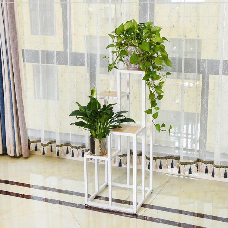 收纳风格花白花花小型间园月季方管盆栽洗手花架