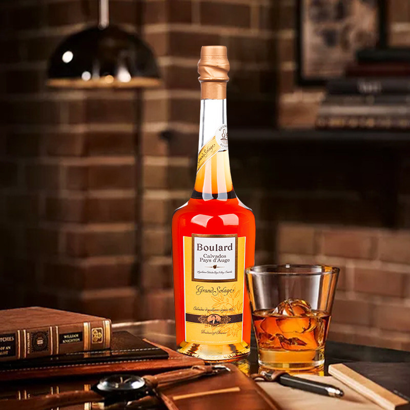 云网法国boulard典藏卡尔多斯calvados苹果白兰地洋酒白兰地