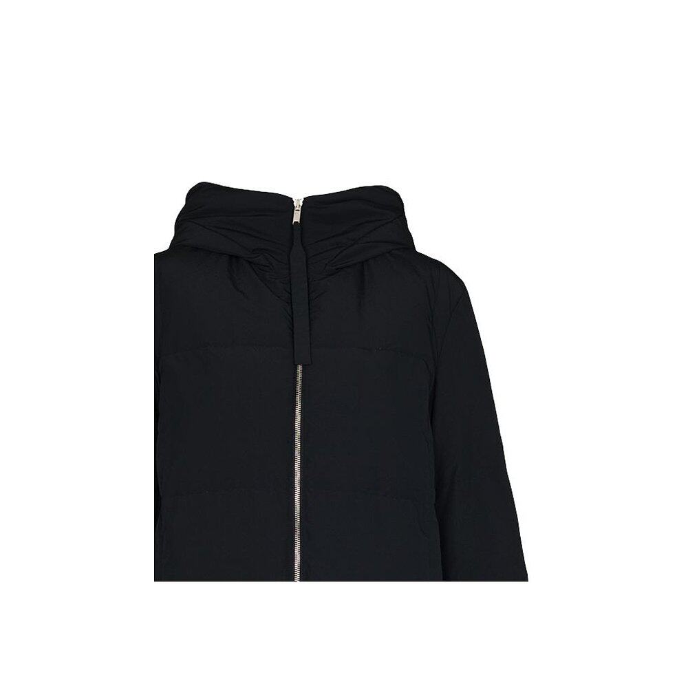 香港直邮jilsander深蓝色绗缝羽绒服jppt441594--wt441100-402羽绒服