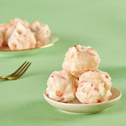 升隆虾味5斤龙虾风味鱼丸火锅麻辣烫关东煮豆火锅丸类