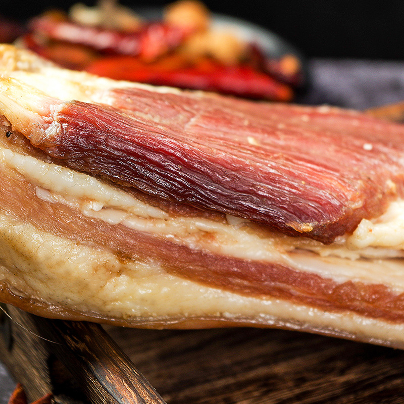 安徽特色刀板香风风干咸肉五花农家自制腊肉腊