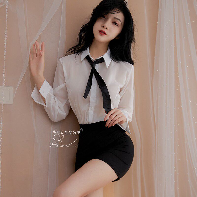 透视秘书制服性感情趣内衣火辣激情睡衣套装 jk水手服午夜魅力大码抖