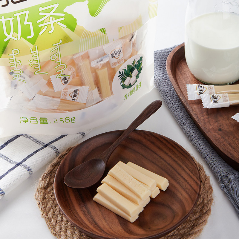 蒙初元内蒙古奶酪奶条棒低脂儿童营养零食成人干吃宝宝即食无添加