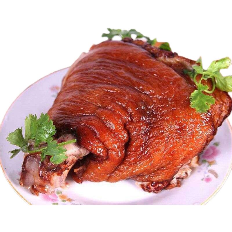 整只2斤大肘子猪蹄膀卤肉熟食酱肘子猪肘五香卤味猪手无骨250克