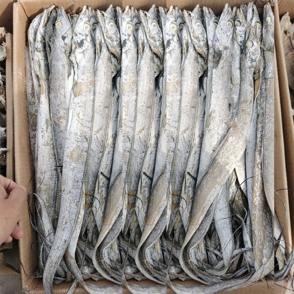 带鱼干货渔民自晒舟山刀鱼咸鱼干鱼干干海鲜鱼干